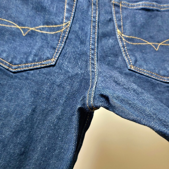 Polo Ralph Lauren Hampton Straight Jeans Youth 14 Dark Wash Stretch Denim EUC - Picture 10 of 11